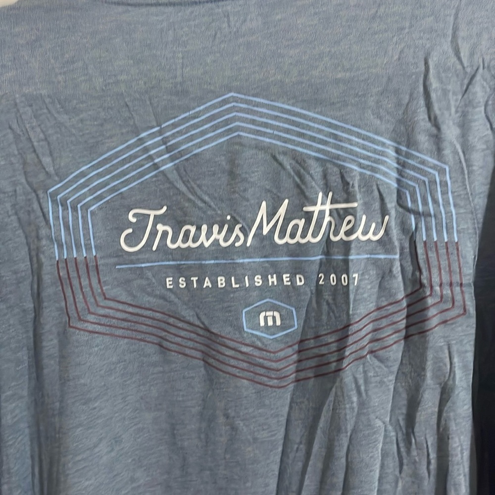 Travis Mathew Long Sleeve Graphic Tee